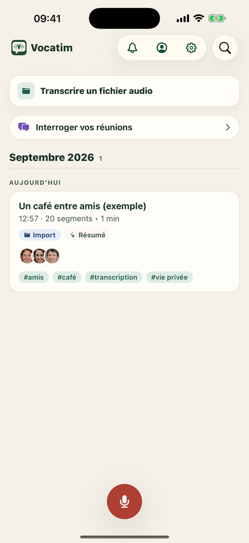 Vocatim: Votre bibliothèque